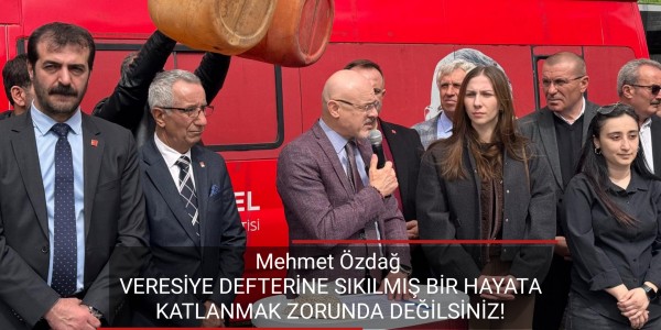 Mehmet Özdağ VERESİYE DEFTERİNE SIKILMIŞ BİR HAYATA KATLANMAK ZORUNDA DEĞİLSİNİZ!